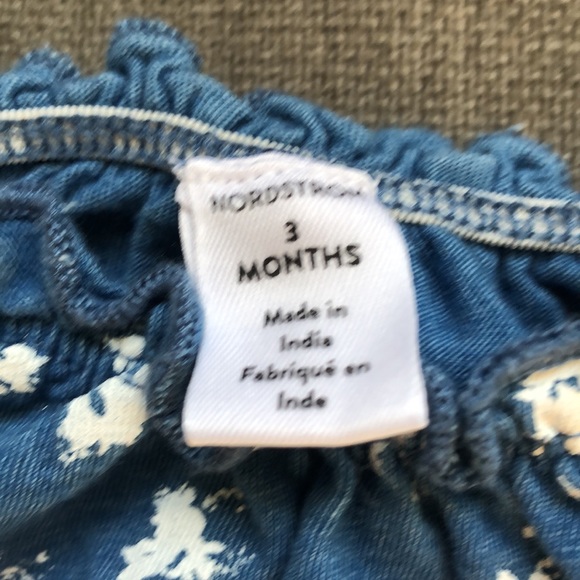 Nordstrom summer romper. Sz 3 months - Picture 2 of 6